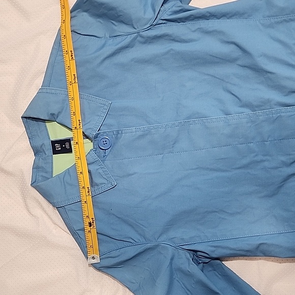 Gap Light Blue Trench Coat Jacket. Size S - Picture 9 of 12